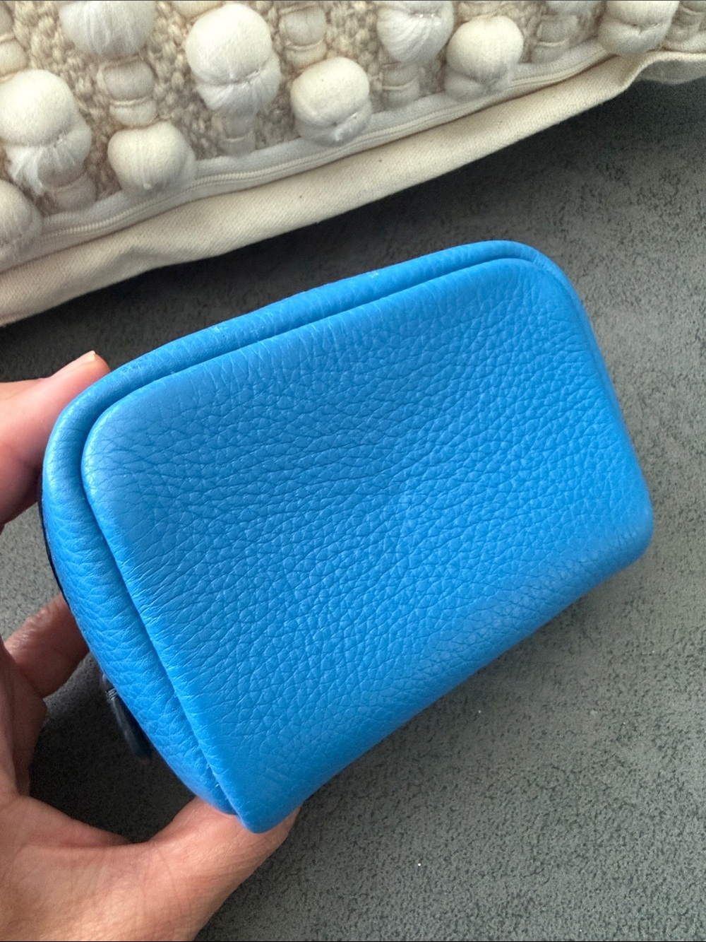 Coach Kids Blue Peanuts Mini Pouch - Picture 5 of 8